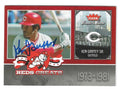 Autographed KEN GRIFFEY Cincinnati Reds 2006 Fleer Greats of the Game Card