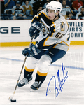 Autographed DAN HAMHUIS Nashville Predators photo