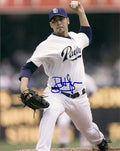 AUTOGRAPHED JUSTIN HAMPSON SD Padres photo