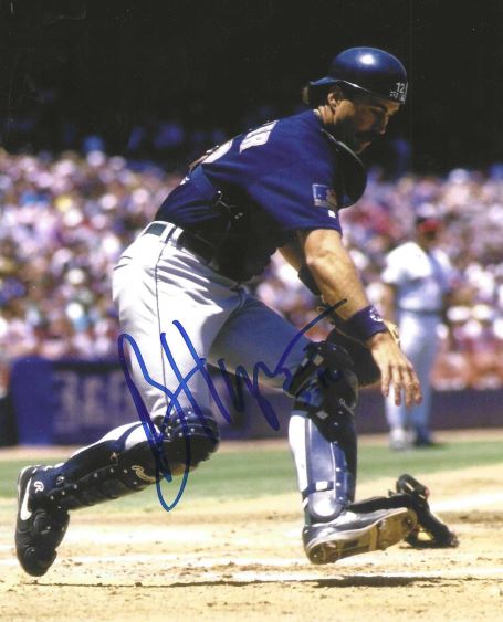 AUTOGRAPHED BRIAN HARPER  8X10 Miiwaukee Brewers photo