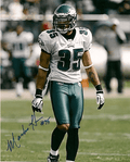 Autographed MACHO HARRIS 8x10  Photo - Philadelphia Eagles