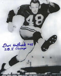Autographed DAVE HATHCOCK "SB 1 Champ" 8X10 Green Bay Packers Photo