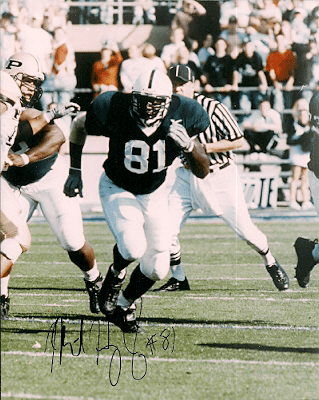 Autographed MICHAEL HAYNES Penn State Photo