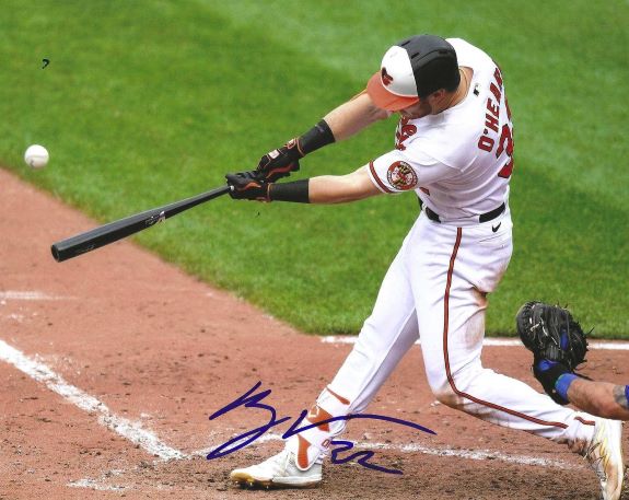 AUTOGRAPHED RYAN O'HEARN 8x10 Baltimore Orioles Photo