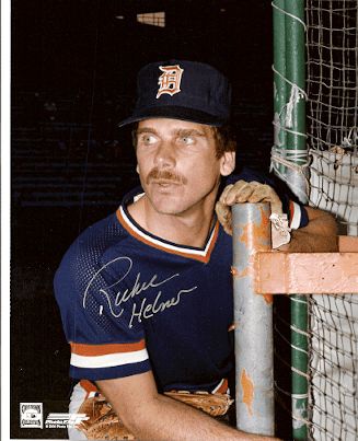 AUTOGRAPHED RICHIE HEBNER 8x10 Detroit Tigers Photo