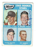Autographed MIKE HEDLUND Cleveland Indians 1965 Topps Card