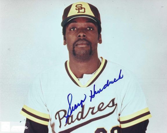 AUTOGRAPHED GEORGE HENDRICK 8x10 San Diego Padres Photo