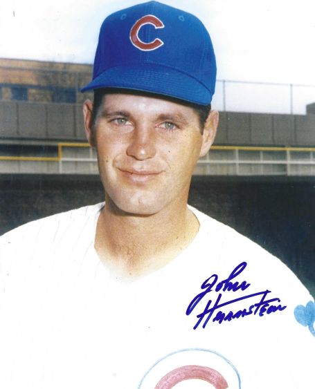 AUTOGRAPHED JOHN HERRNSTEIN 8x10 Chicago Cubs Photo