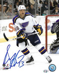 Autographed DAN HINOTE 8X10 St. Louis Blues Photo