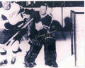 AUTOGRAPHED JOHNNY BOWER 8X10 Maple Leafs Photo