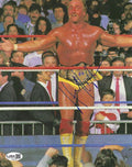 Autographed HULK HOGAN Hall of Famer 8X10 Wrestling Photo JSA