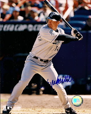 AUTOGRAPHED photo TODD HOLLANDSWORTH  Florida Marlins