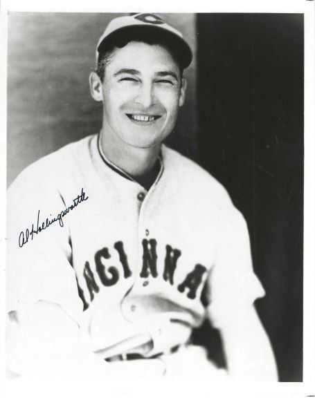 AUTOGRAPHED AL HOLLINGSWORTH 8X10 Cincinnati Reds Photo