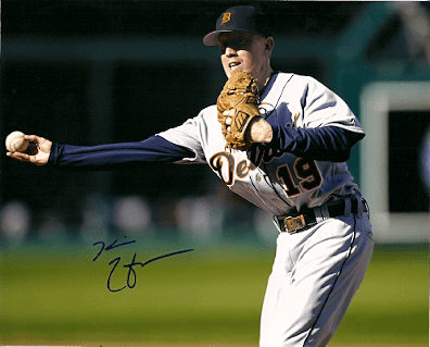 AUTOGRAPHED  photo KEVIN HOOPER  Detroit Tigers