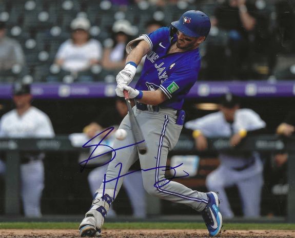 AUTOGRAPHED SPENCER HOROWITZ 8X10 Toronto Blue Jays photo