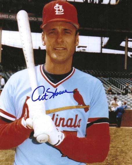 AUTOGRAPHED ART HOWE 8X10 St. Louis Cardinals Photo