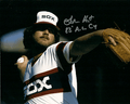 AUTOGRAPHED LAMARR HOYT 8X10 Chicago White Sox Photo