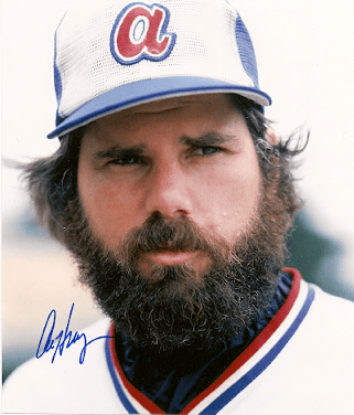 AUTOGRAPHED  photo AL HRABOSKY Atlanta  Braves