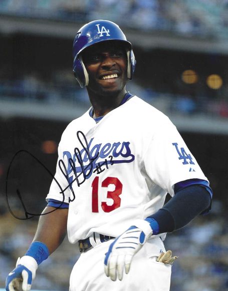 AUTOGRAPHED ORLANDO HUDSON 8X10 Los Angeles Dodgers Photo