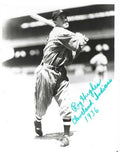 AUTOGRAPHED ROY HUGHES 8x10 Cleveland Indians Photo