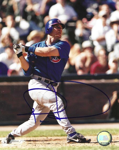 AUTOGRAPHED TODD HUNDLEY 8X10 Chicago Cubs Photo