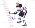 Autographed ZACH HYMAN 8X10 Edmonton Oilers Photo