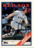 Autographed RICH GEDMAN 1988 Topps Card