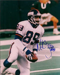 Autographed MARK JACKSON New York Giants photo