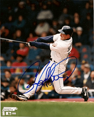 AUTOGRAPHED  photo GREGG JEFFERIES  Detroit Tigers