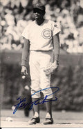 Autographed FERGIE JENKINS BW Rowe Post Card