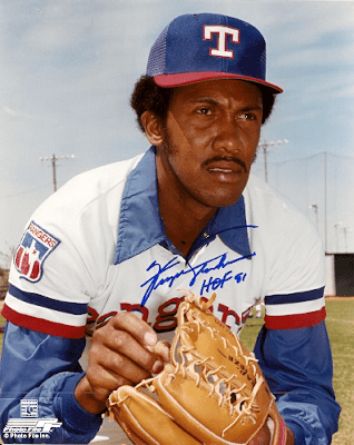 Autographed FERGIE JENKINS "HOF 91" 8X10 Texas Rangers Photo