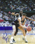 Autographed HAROLD JENSEN 8X10 Villanova Wildcats 1985 National Champs Photo