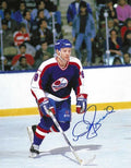 Autographed DOUG SMAIL 8X10 Winnipeg Jets Photo