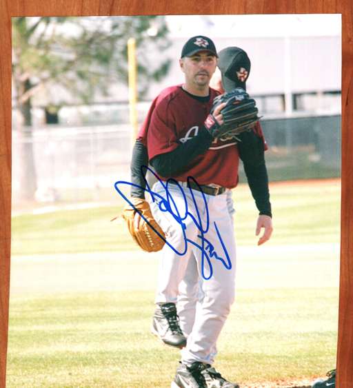 AUTOGRAPHED  photo JOHN FRANCO Houston Astros