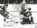 Autographed MARSHALL JOHNSTON California Golden Seals 8X10 Photo