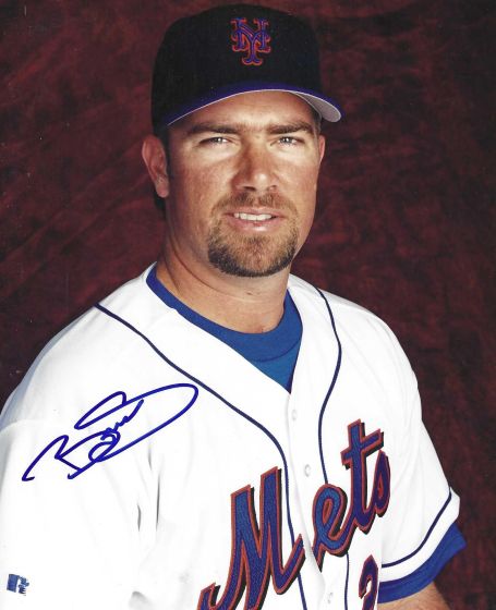 AUTOGRAPHED BOBBY JONES 8X10 New York Mets Photo