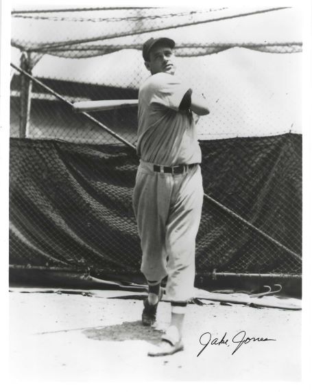 AUTOGRAPHED JAKE JONES 8x10 Chicago White Sox Photo