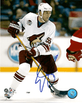 Autographed ED JOVANOVSKI Phoenix Coyotes Photo