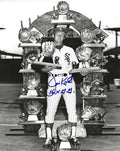 AUTOGRAPHED JIM KAAT "16X GG" 8X10 Chicago White Sox Photo