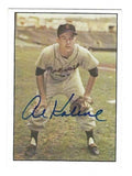 Autographed AL KALINE Detroit Tigers 1979 TCMA Card
