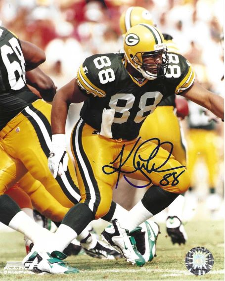 Autographed KEITH JACKSON  8X10 Green Bay Packers photo