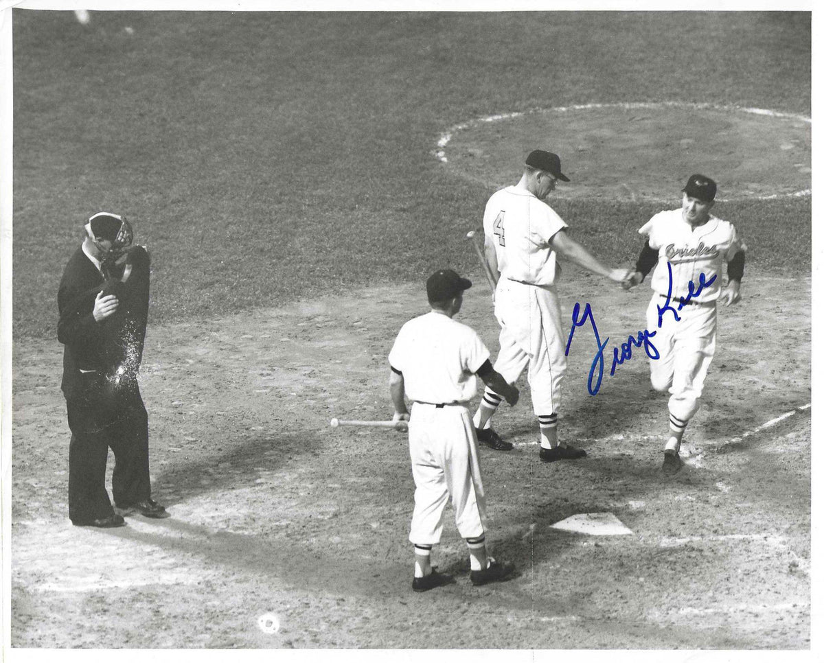 Autographed GEORGE KELL 8x10 Baltimore Orioles Photo