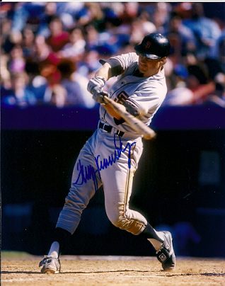 AUTOGRAPHED TERRY KENNEDY San Francisco Giants Photo