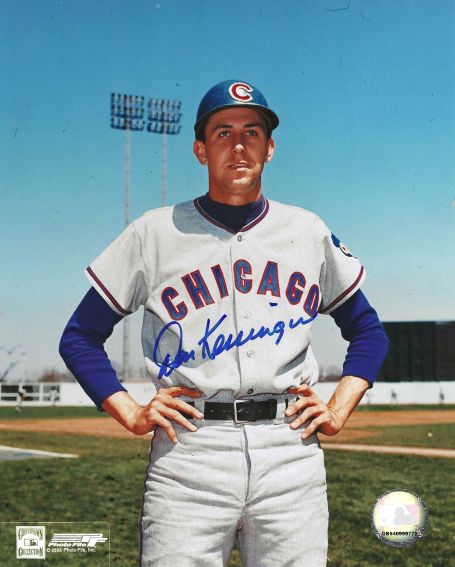 AUTOGRAPHED  DON KESSINGER  8x10 Chicago Cubs photo