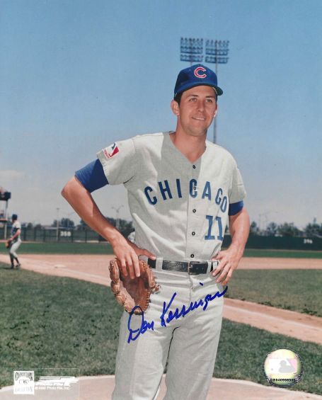 AUTOGRAPHED  DON KESSINGER  8x10 Chicago Cubs photo