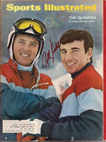 Autographed BILLY KIDD -U.S. SKIER- Sports Illustrated