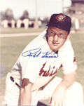 Autographed RALPH KINER  Cleveland Indians  Photo