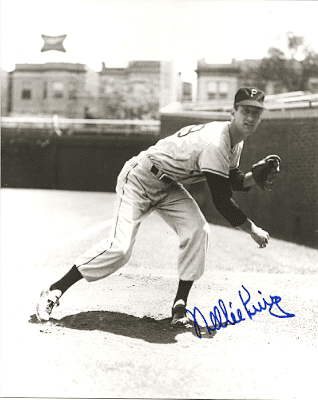 AUTOGRAPHED  photo NELLIE KING - Pittsburgh Pirates