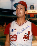 AUTOGRAPHED LOU KLIMCHOCK 8x10 Cleveland Indians Photo