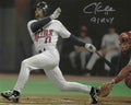 AUTOGRAPHED CHUCK KNOBLAUCH "91 ROY" 8x10 Minnesota Twins Photo